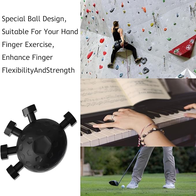 Grip Strength Trainer & Forearm Trainer 44-90LBS – Adjustable Hand Exercisers for Therapy, Muscle Building, Rehab & Musicians (Black)