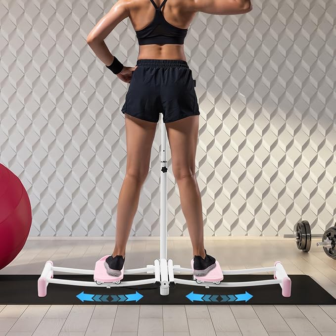 Ski Simulator Pelvic Floor Muscle Trainer, Leg Recovery Exercise Equipment with Adjustable Resistance, Leg Toner & Hip Trainer for Home Gym