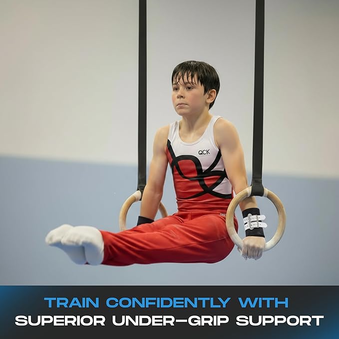 Gibson Athletic Wrist Saver Neoprene Wristband for Gymnastics | Enhanced Wrist Support & Comfort During Training & Performances - Under Grips for Sweat Absorption, Provides Wrist & Joint Support