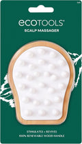 EcoTools Scalp Massager, Scalp Scrubber Stimulates & Exfoliates for Better Hair Health, Reduces Product Build-Up, Gentle Silicone Bristles Massage, Eco-Friendly & Cruelty-Free, 1 Count