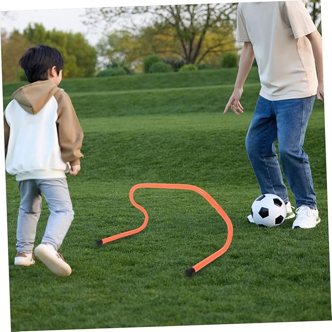 Yardwe 3pcs Sports Training Hurdles Professional Plastic Agility Hurdles for Boys and Girls for Football Practice Improve Speed Flexibility Coordination and Balance
