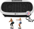 Lifepro HexaPlate Lite Vibration Plate Exercise Machine with Magnetic Acupoints - Full Body Vibration Platform for Beginners and Recovery - Lymphatic Drainage Massager for Muscle Toning and Fitness