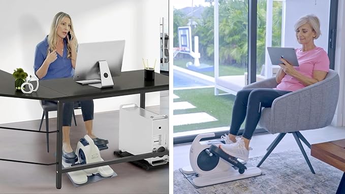 LegXercise Ellipse One + Non-Slip Mat + Foot Straps