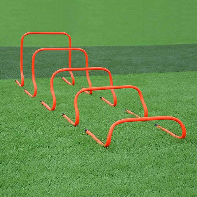 Agility Speed Training Hurdles Removable Agility Training Hurdles Sports Practice Equipment for Athletes and Soccer 5 Pack
