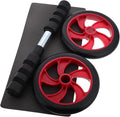HEMOTON Ab Roller Wheel for Core Workout Quiet Abdominal Exerciser Home Gym Equipment with Non-slip Wide Wheel for Indoor and Outdoor Strength Training