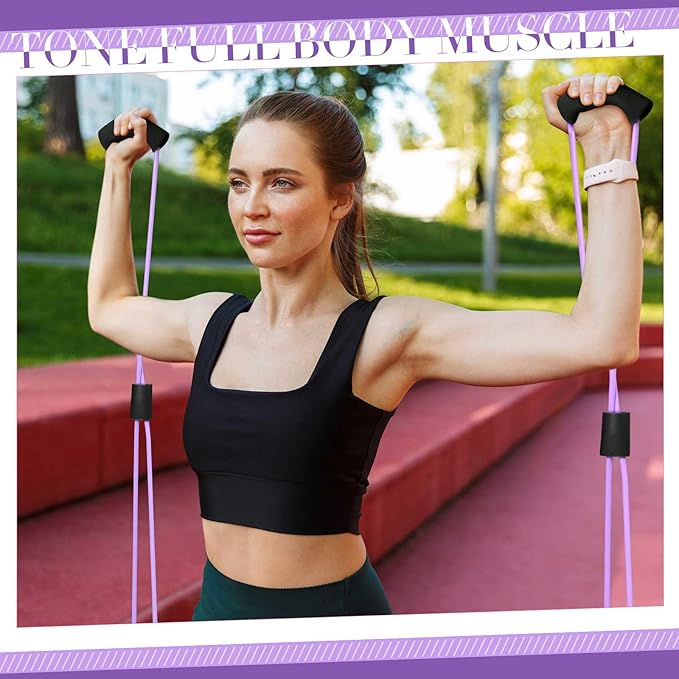 Poen Pilates Equipment Kit for Home Workout Pilates Ring and Ball Set for Women 12'' Circle Yoga Fitness Essentials Kit with Resistance Bands, Yoga Strap, Socks,Bag