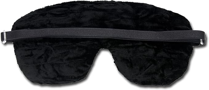 Opulence Weighted Yoga Eye Mask – Handmade Relaxation Pillow for Meditation & Savasana – Lavender Scented or Unscented, Flaxseed Filled, Satin & Velvet with Adjustable Strap
