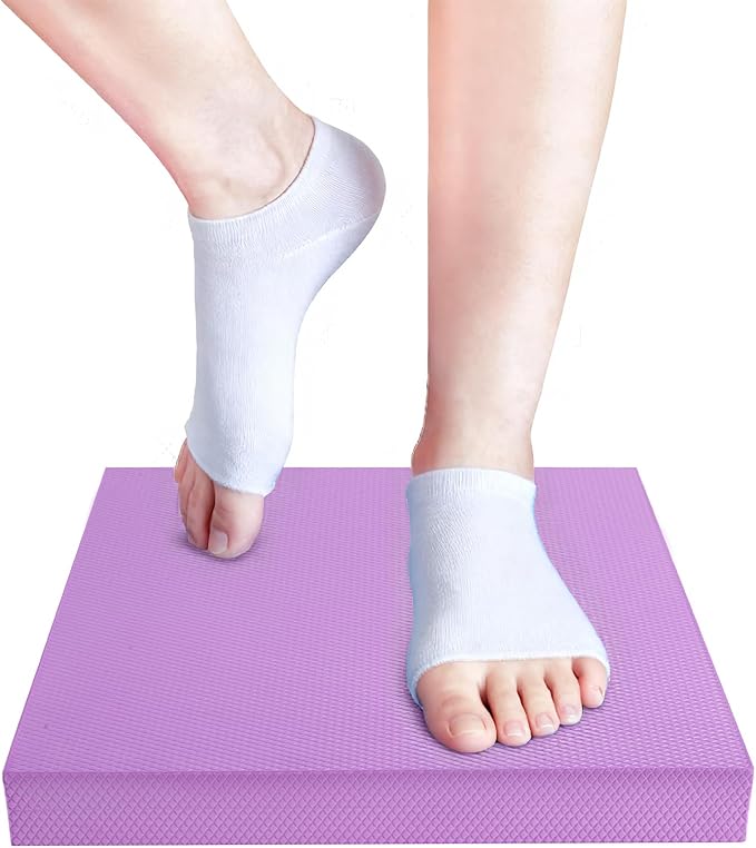 Exercise Balance Pad，Balance Foam Mat for Physical Therapy Equipment & Strength Stability Training, Slip Resistant Foam Mat for Yoga, Pilates, Meditation，Gardening knee pads