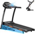 THERUN Incline Treadmill, Treadmills for Running and Walking, 300 lbs Weight Capacity Folding Treadmill with 0-15% Auto Incline, Wide Belt, 3.5 HP, App, Heart Rate