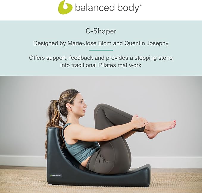 Balanced Body C-Shaper Pilates Teaching Tool, Pilates Accessory for Ab Exercises, Pilates Equipment for Home Workouts and Professional Studio Use
