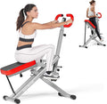 DlandHome Squat Machine, Squat Rowing Machine with Adjustable High-Strength Resistance Band for Home Gym, Foldable Leg Glute Trainer for Full Body 330lbs
