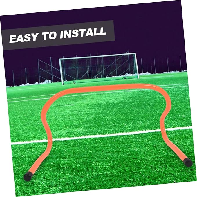 Beaupretty 4pcs Plastic Agility Hurdles 15cm Training Hurdles for Soccer Football Speed and Agility Drills Youth Sports Equipment