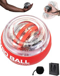 Wrist Ball Exerciser, Torque Ball Hand Exerciser, Gyro Ball Wrist Exerciser, Auto-Start Gyroscopic Forearmexerciser with LED Lights,Wrist Trainer for Stronger Arm Fingers Wristbones and Muscle