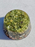 Peridot Orgone Generator Energy Accumulator 7.83Hz/432Hz/528Hz/Advance Harmonics Many Beautiful Ingredients! (Peridot)