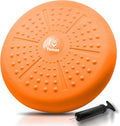 Tumaz Wobble Cushion - Wiggle Seat to Improve Sitting Posture & Stay Focused for Sensory Kids, Balance Disc to Core Strength & Flexible Seating [Extra Thick Balance Board, Pump Included Wobble Board]