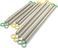 Pilates Pro Chair Springs ﻿Pilates Springboard Yoga Wall Mounted Pilates Equipment Board Music Wire Steel Tension Spring Set
