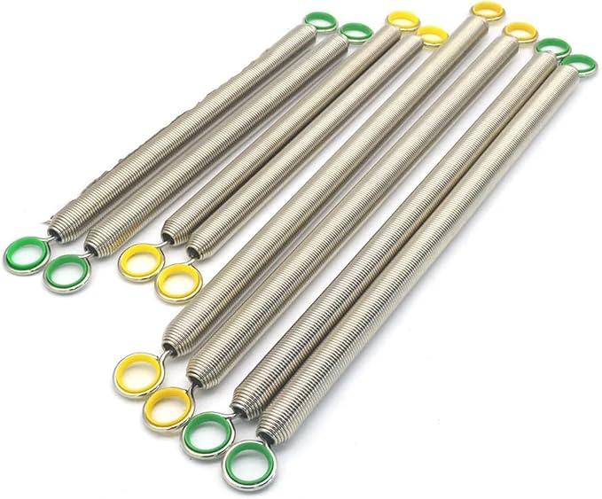Pilates Pro Chair Springs ﻿Pilates Springboard Yoga Wall Mounted Pilates Equipment Board Music Wire Steel Tension Spring Set