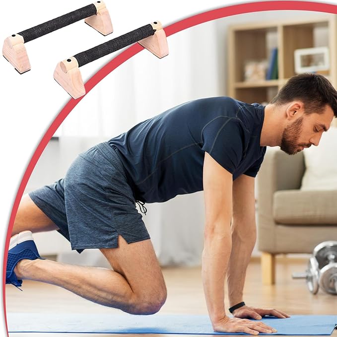 Push up Stand - Push up Handles for Floor Stands,2X Portable Equipment Set with Ergonomic Grips for Fitness Training Home Gym Workout