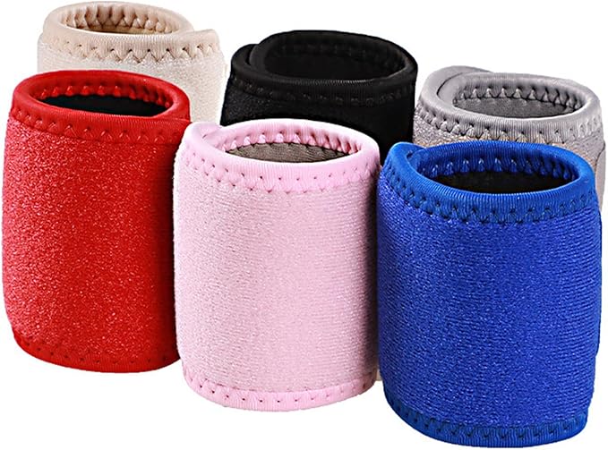 2pieces Wrist Brace Thumb Wrist Brace Adjustable Wrist Wrap for Fitness Badminton Basketball