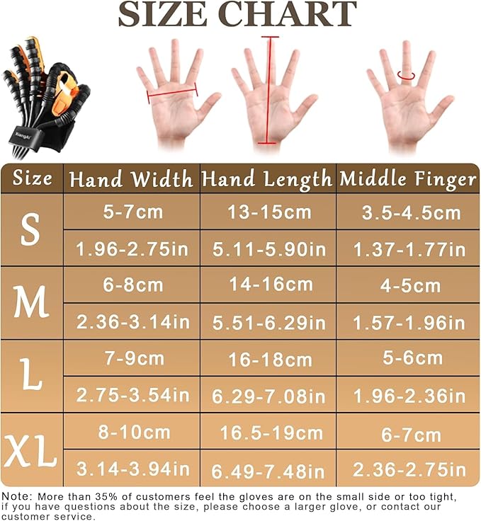 6th Generation Upgrade Rehabilitation Robot Gloves for Stroke Recovery – Hand Weakness & Hemiplegia Home Physical Therapy Device with Mirror Training & Multi-Mode (Left Hand, M)