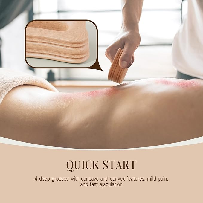 Wood Massage Tool (gua sha Board)