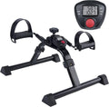 Vaunn Foldable Compact Professional Wrist Arm Leg Strengtheners Pedal Exerciser with Electronic Display for Indoor Exerciser and Physical Therapy