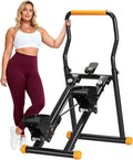 SogesPower Stair Stepper for Home Gym,Folding Vertical Stair Climber with Adjustable Handlebar & Pedals,Cardio Stair Master for Full-Body Workout,Climbing Exercise Machine for Women Men