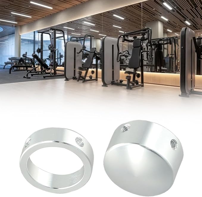 Handle End Cap Fitness Strength Training Equipment Handle End Cap For 25Mm Tube Aluminum Exercise Machine Handle Cap Gym Equipment Accessories With Smooth Edge Design