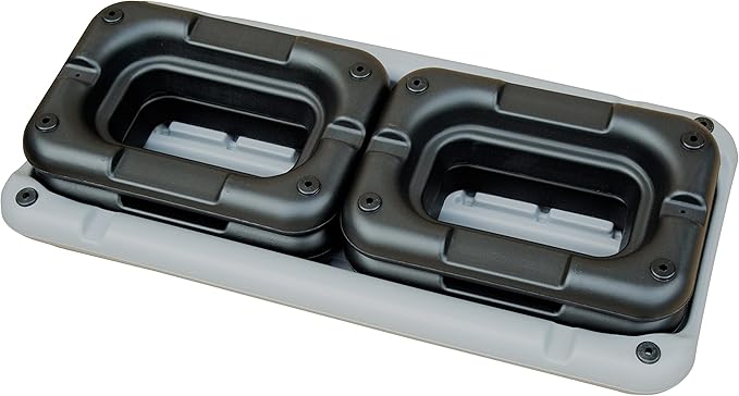 28.5" Original Aerobics Step Height Adjustable 4" - 6" - 8" Fitness & Exercise Step Platform with 4 Risers