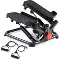 Sunny Health & Fitness Mini Steppers for Exercise at Home, Stair Step Workout Machine, Full Body Cardio Equipment, with Optional Free SunnyFit App Connection and Resistance Band