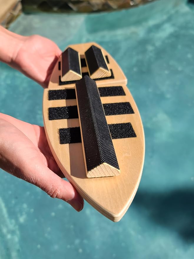 Balance Trainer with Performance Tri-Bars. (tan1, Performance Tri-bars)
