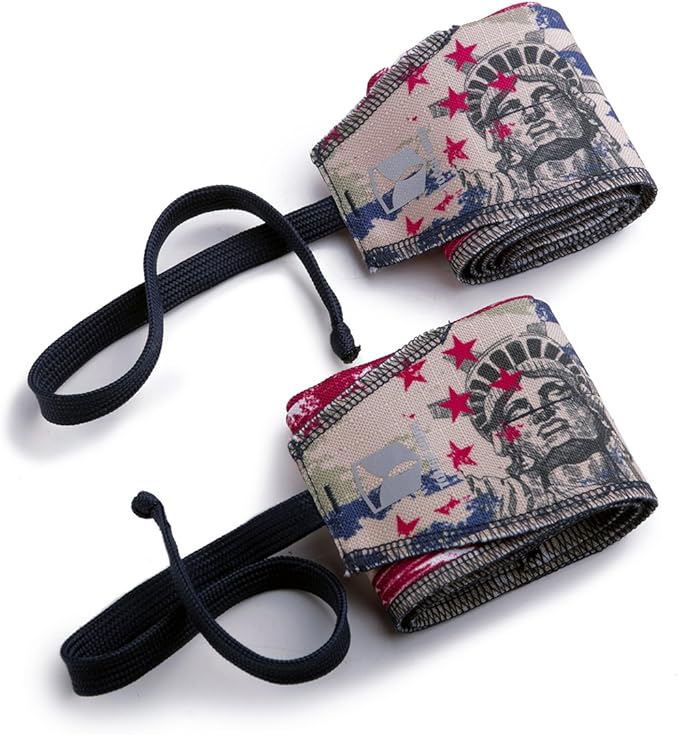 Strength Wrist Wraps WOD Weightlifting Cross Training Support Workout Lifting Bodybuilding Gym