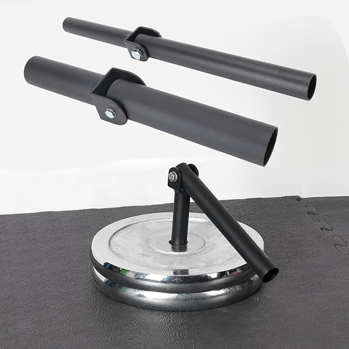 25mm T Bar Row Landmine Attachment, 360 Degree Rotating Steel Post Insert Home Gym Strength Training Equipment for Home Gym (Inner Diameter: 50mm/1.96in)