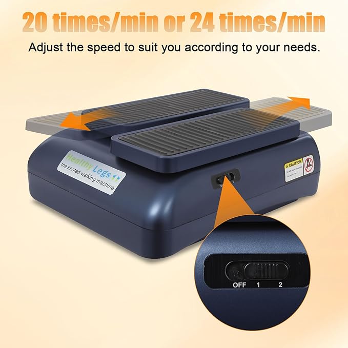 Leg & Foot Exerciser, Light & Slow Leg-Training Training Equipment for Elderly People, Continuous Movement to Exercise Leg, Foot, for Elderly, Patients, Seniors, Leg Injured People