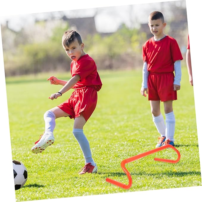 Agility Speed Hurdles for Boy Girl Portable Training Hurdles for Soccer and Football Practice for Indoor and Outdoor Use Develops Speed and Agility Skills