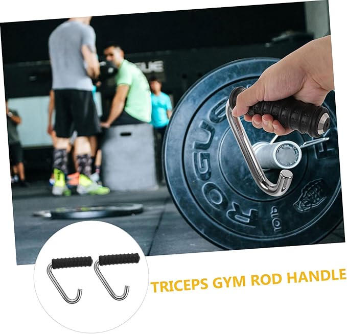 2pcs Hook Type Handles for Strength Training Equipment Home Gym Handles Fitness Accessory