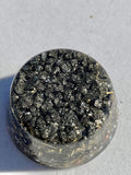 Pyrite Orgone Generator Energy Accumulator 528Hz/7.83Hz/Advance Harmonics Many Beautiful Ingredients and Colors!! (Pyrite)