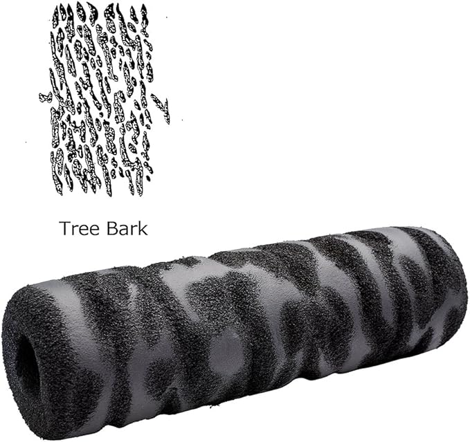 ToolPro Foam Texture Roller Cover (Tree Bark)