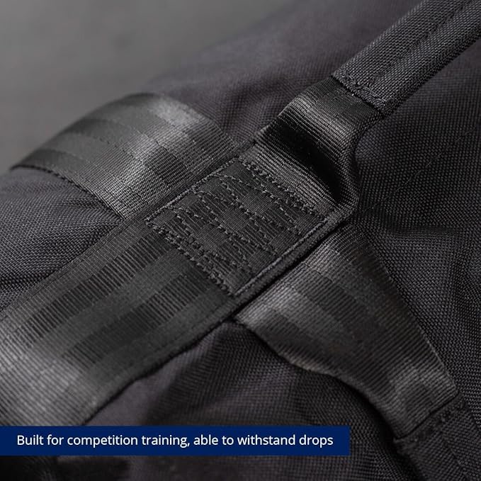Titan Fitness 125-200 LB PRO Strongman Sandbags, Double Layer, 1050D Cordura, Black, Carry Home Gym Training