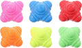 BESPORTBLE 6pcs Hexagonal Reaction Balls Tpr Agility Training Equipment for Hand-eye Coordination Speed Reflex Exercise Fitness Workout