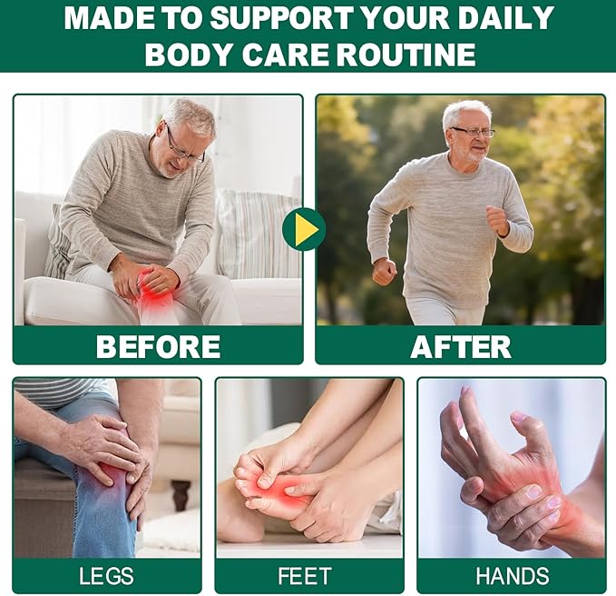 Massage Balm for Muscle Comfort & Post-Workout Recovery, Portable Body Care Cream with Arnica & Calendula, Smooth Glide, Non-Greasy, Ideal for Neck, Shoulders, Back & Legs