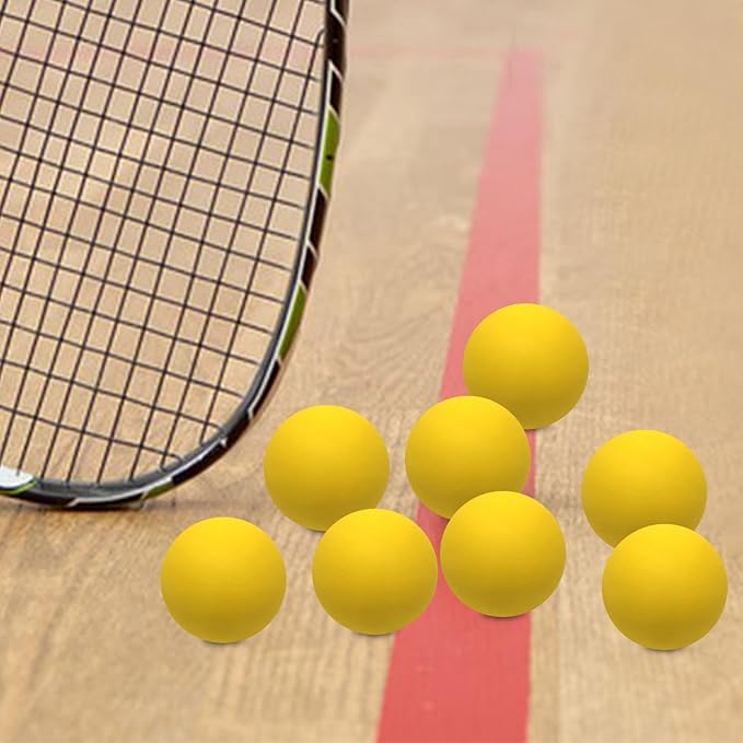 8 Pieces Bounce Reaction Balls Rubber Wall Balls Funny Small Accessories Elastic Reaction Training Balls for Indoor Outdoor