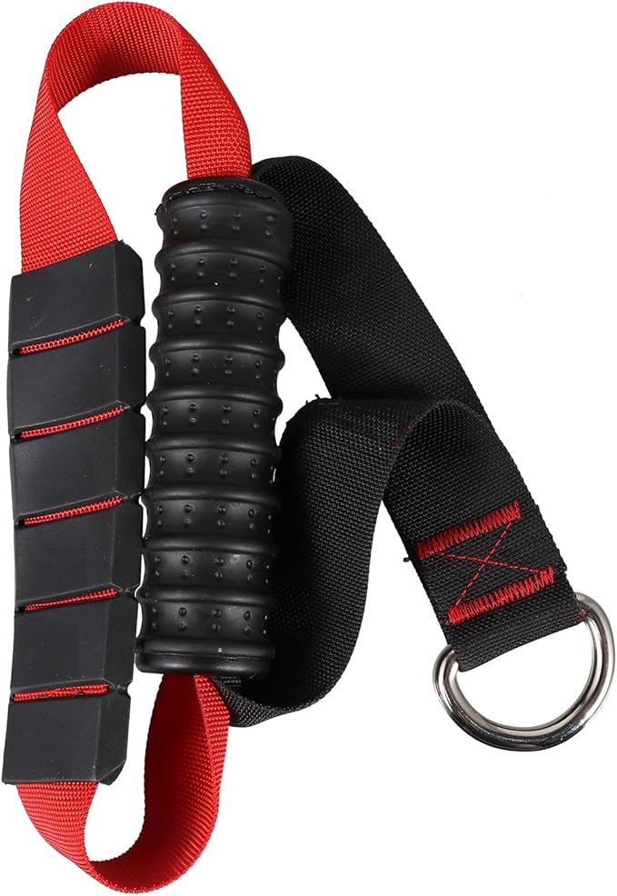 BESPORTBLE Pull Rope Handle Fitness Grip Non-Slip Exercise Handle Grip for Arms Strength Training Compatible with Home Resistance Bands Tricep Training Rope Attachment for Workout