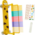 Vertical Jump Tool Kids – Adjustable Test Pole, Training Stick Equipment | Height Measuring Sport Aid, Educational High Jump Tester, Fun Skill Builder with Marker for Playground, School and Gift Uses