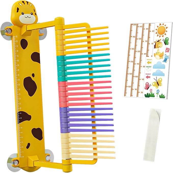 Vertical Jump Tool Kids – Adjustable Test Pole, Training Stick Equipment | Height Measuring Sport Aid, Educational High Jump Tester, Fun Skill Builder with Marker for Playground, School and Gift Uses