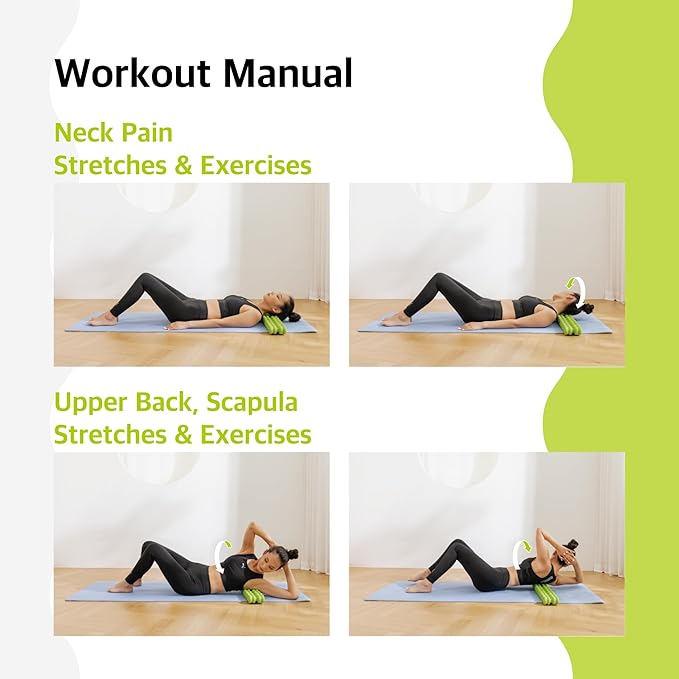 Vibspine, Back Stretcher for Lower-Back Pain Relief, Spine Decompressor,Posutre Corrector, Ideal for Pilates (Green)