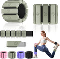 Adjustable Wrist Weights for Women Men, Leg Weights for Women 0.75lb-1lb-1.3lb Each for Walking, Yoga, Dance, Barre, Gym