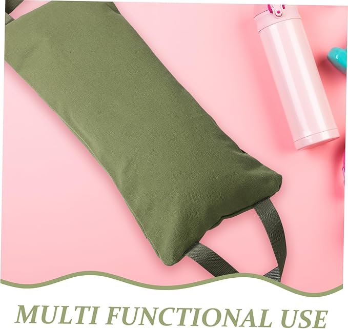 Heavy Duty Sandbag for Weightlifting Versatile Exercise Bag for Leg Workouts Yoga and Fitness Training Reusable Canvas Sandbag for All Fitness Levels