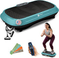 Lifepro Waver Vibration Plate Exercise Machine for Lymphatic Drainage, Muscle Activation, Full-Body Workout Vibrating Platform with Loop Bands, Fitness Equipment for Strength Toning & Fat Loss