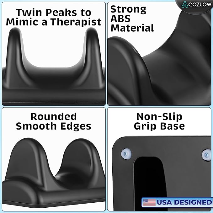 COZLOW Psoas Release Massage Tool, Back & Hip Flexor Muscle Stretcher, Deep Tissue Massage Tool for Myofascial Release, Trigger Point Massager for Pain Relief & Quick Recovery